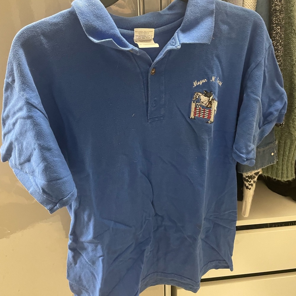 Gildan Kids Polo Shirt in Vibrant Blue